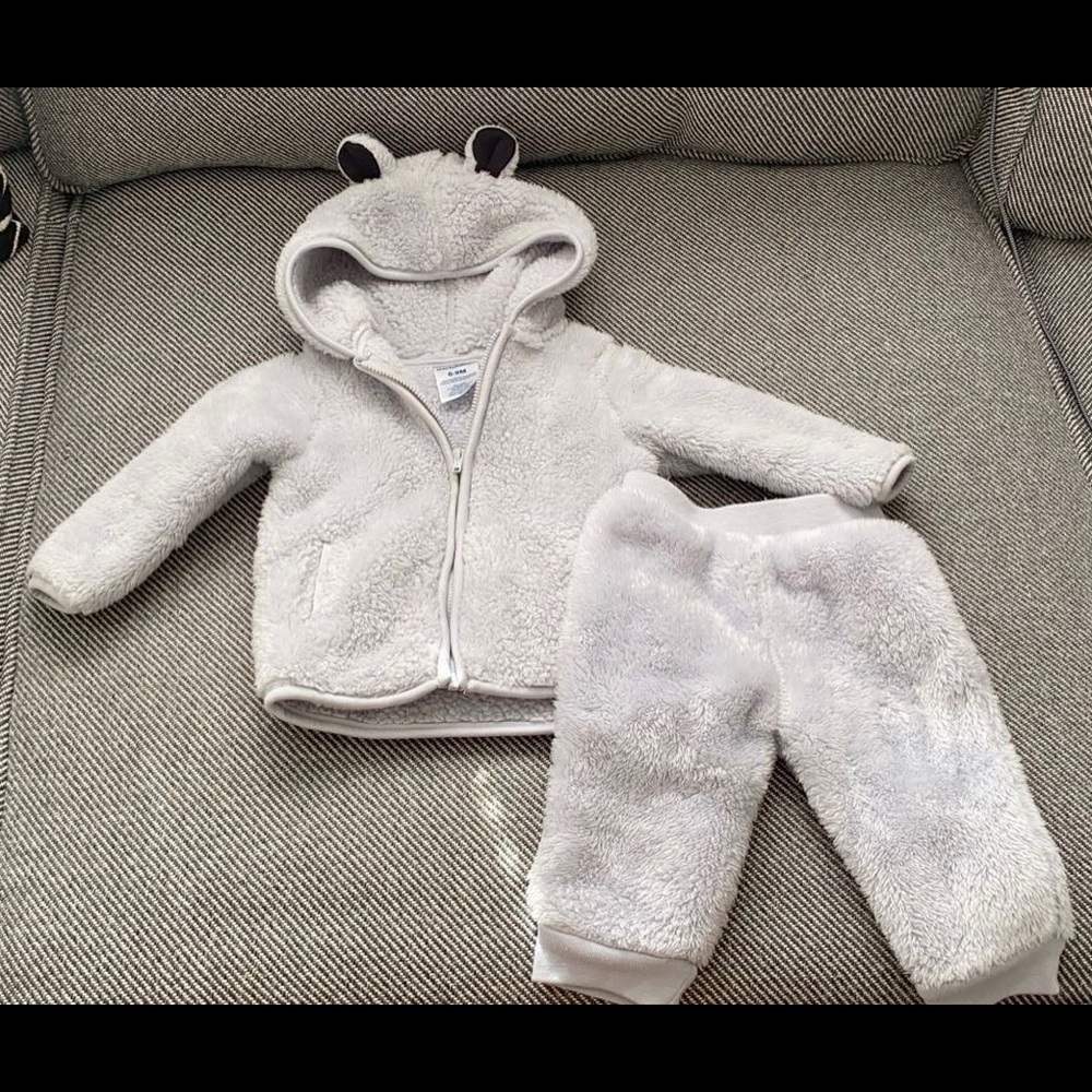 Infant Fuzzy Two Piece